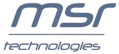 msr technologies