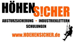 HÖHENSICHER ABSTURZSICHERUNG · INDUSTRIEKLETTERN SCHULUNGEN www.HOEHENSICHER.de