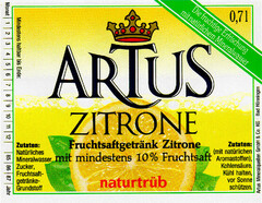 ARTUS ZITRONE