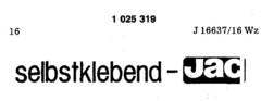 selbstklebend - Jac