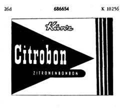 Kunz Citrobon ZITRONENBONBON