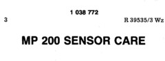 MP 200 SENSOR CARE