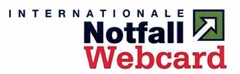 INTERNATIONALE Notfall Webcard