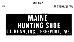 MAINE HUNTING SHOE