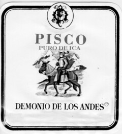 PISCO PURO DE ICA DEMONIO DE LOS ANDES