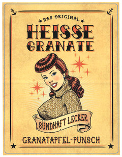 DAS ORIGINAL HEISSE GRANATE SÜNDHAFT LECKER GRANATAPFELPUNSCH