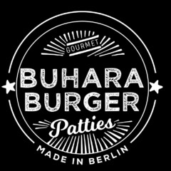 GOURMET BUHARA BURGER Patties MADE IN BERLIN