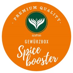 azafran GEWÜRZBOX Spice booster · PREMIUM QUALITY ·