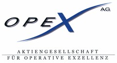 OPEX AG AKTIENGESELLSCHAFT FÜR OPERATIVE EXZELLENZ