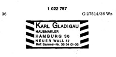 Karl Gladigau HAUSMAKLER