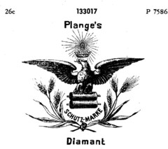 Plange`s Diamant SCHUTZ-MARKE