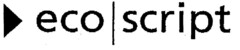 ecoscript