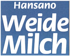 Hansano Weide Milch