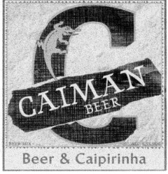 CAIMAN BEER Beer & Caipirinha