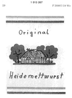 Original Heidemettwurst