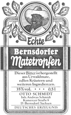 Echte Bernsdorfer Matetropfen