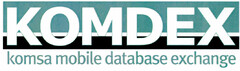 KOMDEX komsa mobile database exchange