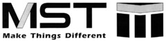 MST Make Things Different