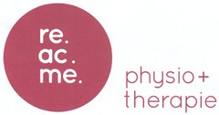 re.ac.me. physio + therapie