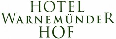 HOTEL WARNEMÜNDER HOF