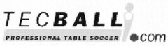 TECBALL PROFESSIONAL TABLE SOCCER com