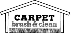 CARPET brush & clean