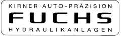 FUCHS KIRNER AUTO-PRÄZISION HYDRAULIKANLAGEN