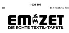 EM ZET DIE ECHTE TEXTIL-TAPETE