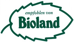 empfohlen von Bioland