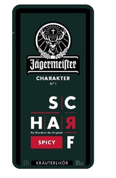 Jägermeister CHARAKTER SCHARF