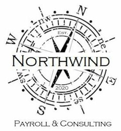 NORTHWIND PAYROLL & CONSULTING EST. 2020 W nw N ne E se S sw