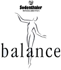 Sodenthaler MINERALBRUNNEN balance