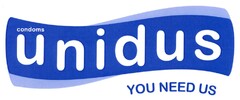 unidus condoms YOU NEED US