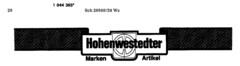 Hohenwestedter Marken Artikel