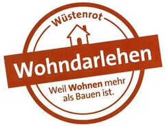 Wüstenrot Wohndarlehen Weil Wohnen mehr als Bauen ist.