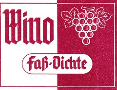 Wino Fass-Dichte