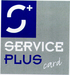 SERVICE PLUS card