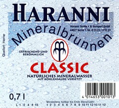 HARANNI Mineralbrunnen CLASSIC