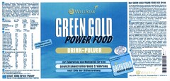 WELLSTAR GREEN GOLD POWER FOOD DRINK-PULVER