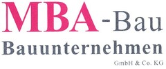 MBA-Bau Bauunternehmen GmbH & Co. KG