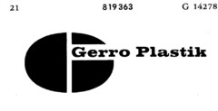 Gerro Plastik