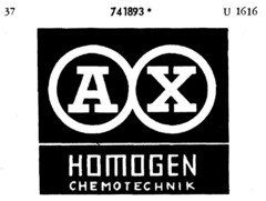 A X HOMOGEN CHEMOTECHNIK