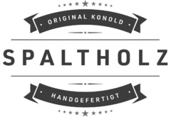 · ORIGINAL KONOLD · SPALTHOLZ · HANDGEFERTIGT ·