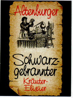 Altenburger Schwarzgebrannter Kräuter-Elixier