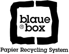 blaue box