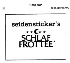 seidensticker`s SCHLAF FROTTEE`