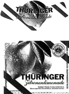 THÜRINGER Zitronenlimonade