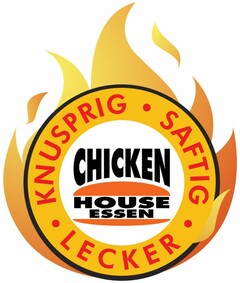 CHICKEN HOUSE ESSEN · KNUSPRIG · SAFTIG · LECKER