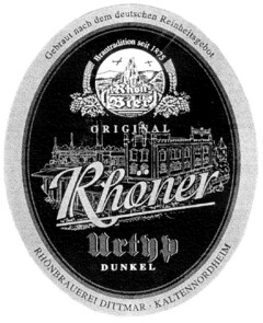 ORIGINAL Rhöner Urtyp DUNKEL