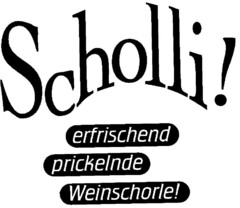 Scholli! erfrischend prickelnde Weinschorle!